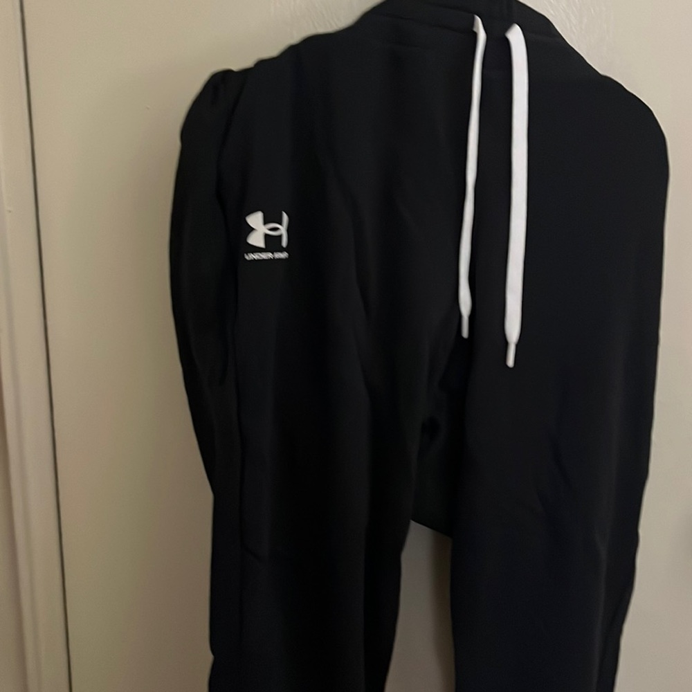 Black Plus size joggers